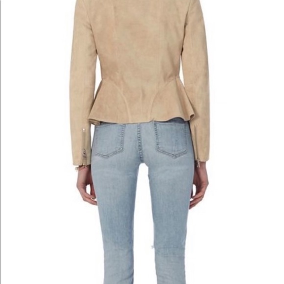 Dixon Suede Ruffle Jacket - Picture 2 of 8